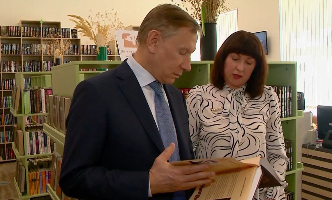 Депутат Госдумы Игорь Руденский с рабочим визитом посетил Колышлейский район